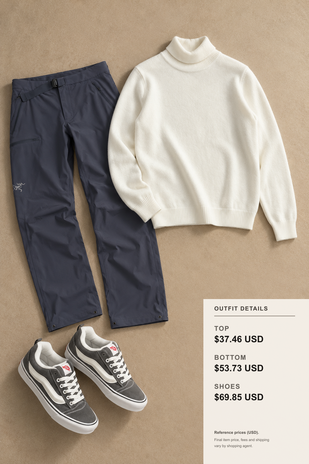 Style Vans Hoodies with Straight-Leg Pants for Commutes