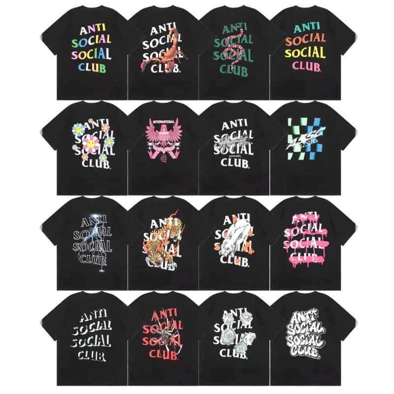 Anti Social Social Club Multicolor T-Shirt Collection Review: 230gsm Raglan Tees Put to the Tape