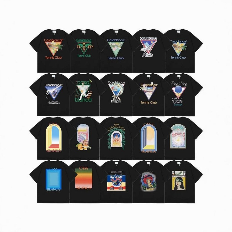Casablanca Graphic Print Black T-Shirt Review: A $8.81 Loose Cotton Crewneck, Measured