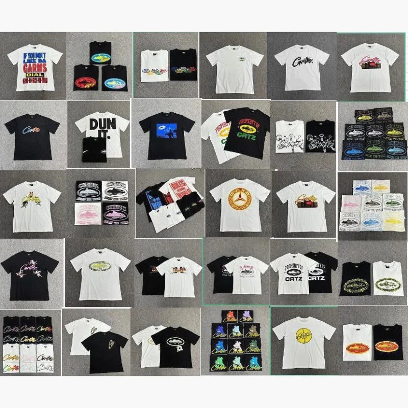 Corteiz Graphic Print Multicolor T-Shirt Collection Review: One Tee, Dozens of Colourways, S–3XL