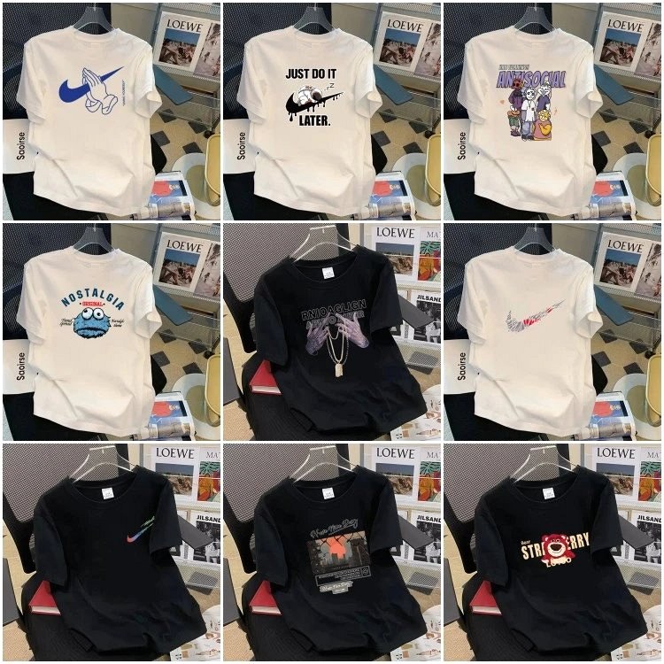 Nike Classic Logo Printed T-Shirt Review: 30 Prints, Loose Fit, $3.88