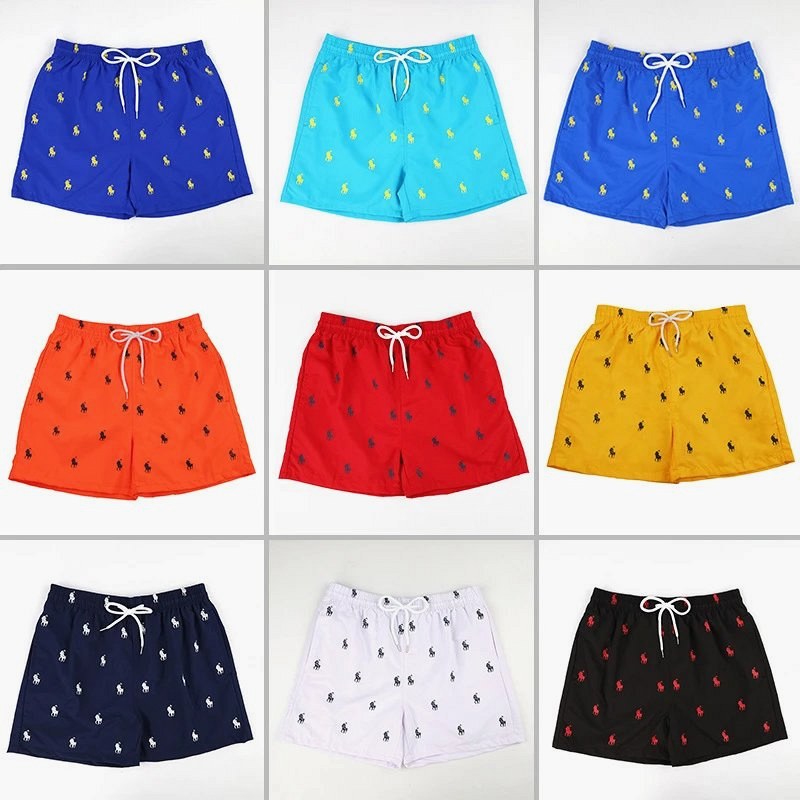Polo Ralph Lauren Multicolor Shorts Collection Review: $6.27 Thin Polyester Beach Shorts