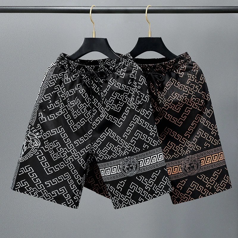 Versace Black Shorts in Everyday Casual Style Review: A No-Stretch Polyester Pair, Two Colorways, and What Two Laundry Cycles Changed